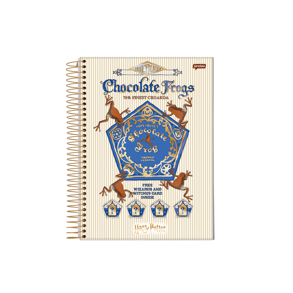 Caderneta 18 C.D. 96 Folhas Jandaia - Harry Potter 12 Caderneta 18 C.D. 96 Folhas Jandaia - Harry Potter 12